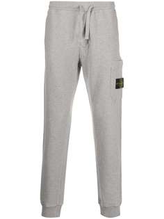 Stone Island logo-patch track pants