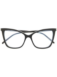 Saint Laurent Eyewear очки в оправе кошачий глаз
