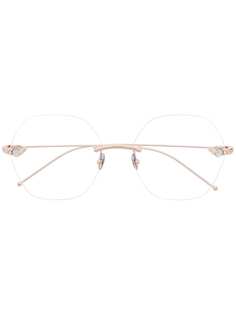 Pomellato Eyewear очки в шестиугольной оправе