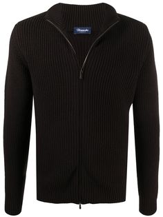 Drumohr ribbed cardigan