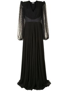 Givenchy платье с кружевом