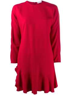 RedValentino платье с контрастным воротником