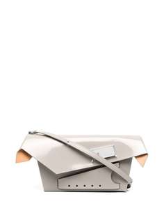Maison Margiela лакированный клатч с логотипом