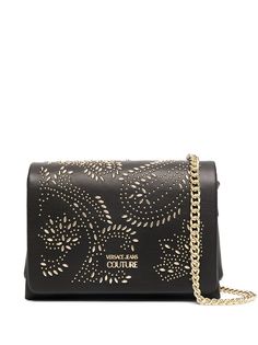 Versace Jeans Couture сумка на плечо с заклепками в форме цветов