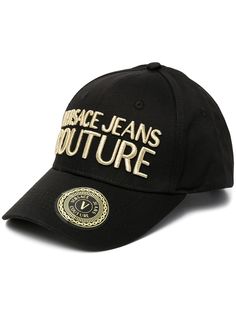 Versace Jeans Couture бейсболка с вышитым логотипом