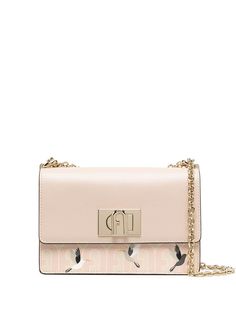 Furla сумка через плечо с монограммой