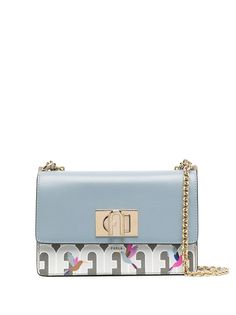 Furla сумка через плечо с монограммой