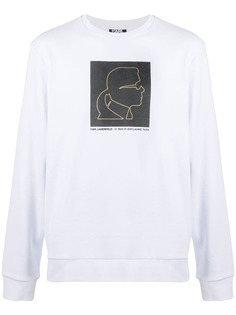 Karl Lagerfeld толстовка с логотипом