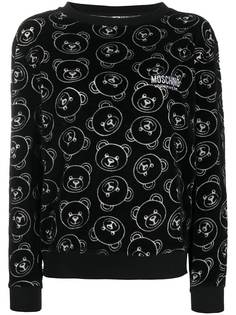 Moschino толстовка с принтом