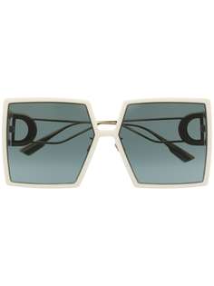 Dior Eyewear солнцезащитные очки в массивной квадратной оправе