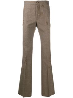 Marni брюки с эффектом потертости