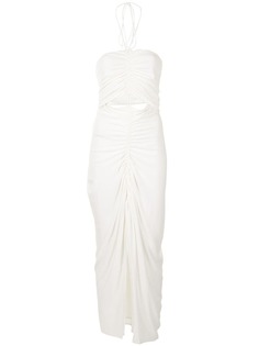 Dion Lee платье макси со сборками