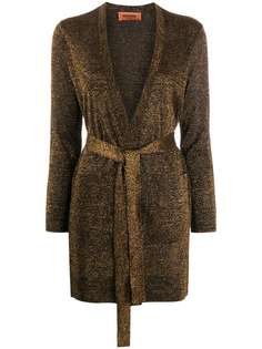 Missoni пальто с эффектом металлик