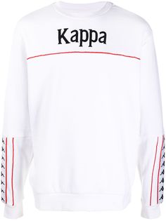 Kappa толстовка с вышитым логотипом