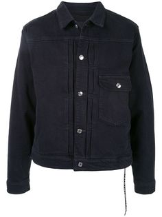 Mastermind Japan джинсовая куртка с логотипом