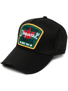 Dsquared2 бейсболка с нашивкой-логотипом