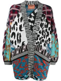 Missoni кардиган с контрастной вставкой