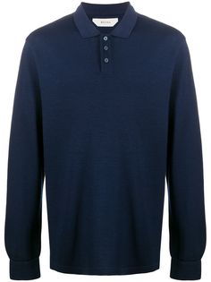 Z Zegna рубашка поло с длинными рукавами