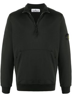 Stone Island джемпер с воротником на молнии