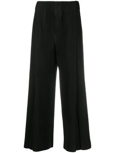 Homme Plissé Issey Miyake плиссированные брюки широкого кроя
