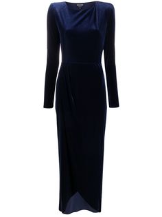 Giorgio Armani бархатное вечернее платье