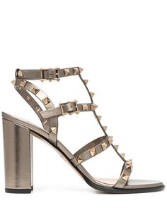 Valentino босоножки Rockstud с ремешком на щиколотку