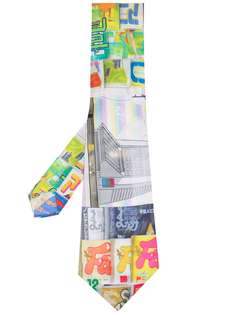 DUOltd галстук с узором