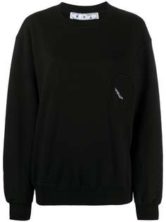 Off-White толстовка с логотипом