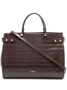 Furla сумка-тоут Lady M с тиснением
