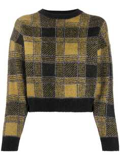 RedValentino джемпер в клетку