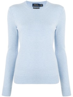 Polo Ralph Lauren джемпер с окантовкой в рубчик