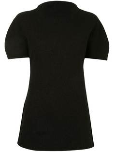 Jil Sander топ с пышными рукавами