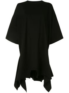 MM6 Maison Margiela платье-футболка асимметричного кроя