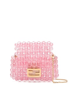 Fendi мини-сумка через плечо из бусин