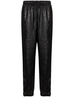 Rains high-shine waterproof trousers