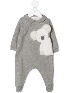 Il Gufo koala-appliquéd pajamas