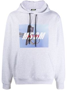 MSGM худи с фотопринтом