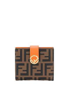 Fendi кошелек с тисненым логотипом FF
