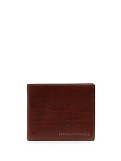 Brunello Cucinelli кошелек с тисненым логотипом