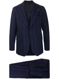Gabriele Pasini pinstripe three-piece suit