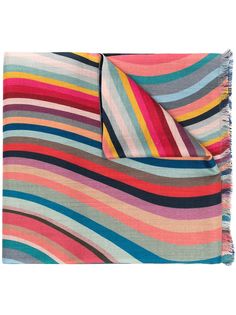 Paul Smith шарф в стиле колор-блок