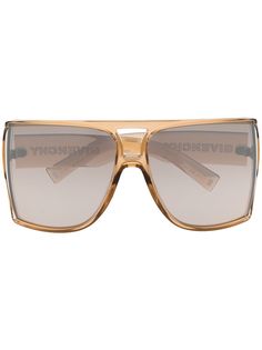 Givenchy Eyewear солнцезащитные очки в массивной оправе