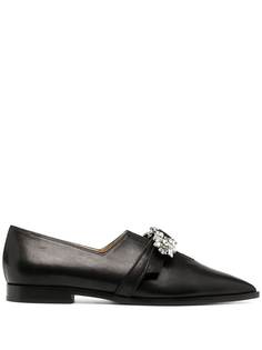 Giannico Penelope crystal loafers