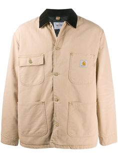Carhartt WIP organic cotton single-breasted coat