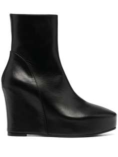 Ann Demeulemeester wedge ankle boots