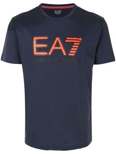 Ea7 Emporio Armani logo print T-shirt