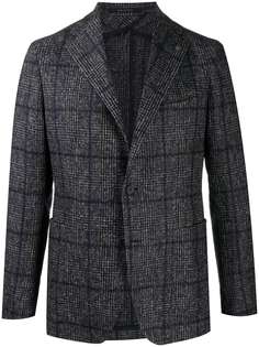 Tagliatore houndstooth-pattern single-breast blazer