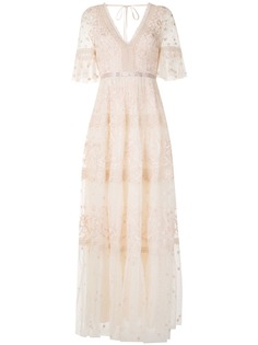Needle & Thread Midsummer floral lace gown