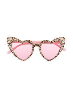 Monnalisa heart-shaped sunglasses
