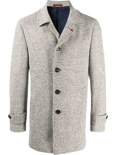 Isaia button-up wool coat